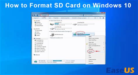 format smart card windows 10|how to format sd card.